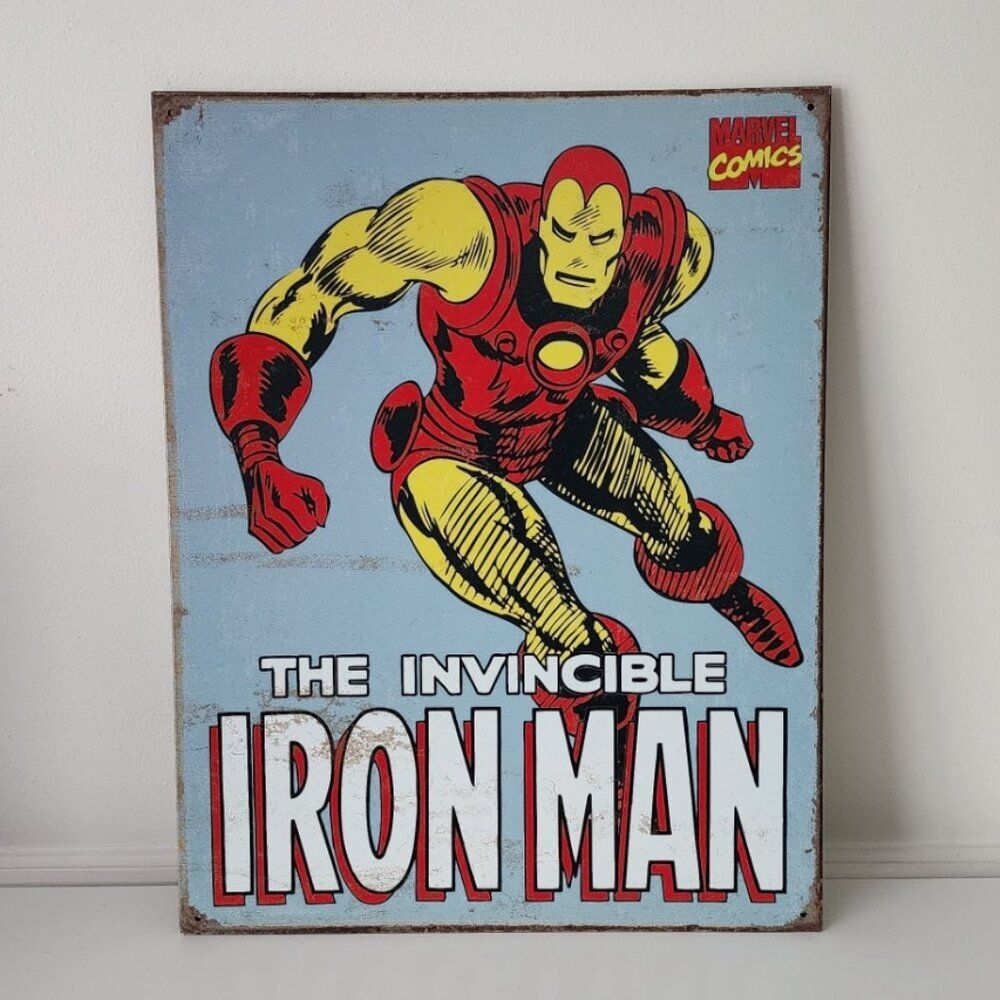 Iron Man Poster | Marvel Comics, Avengers, Tony Stark | Kids Bedroom Wall Art